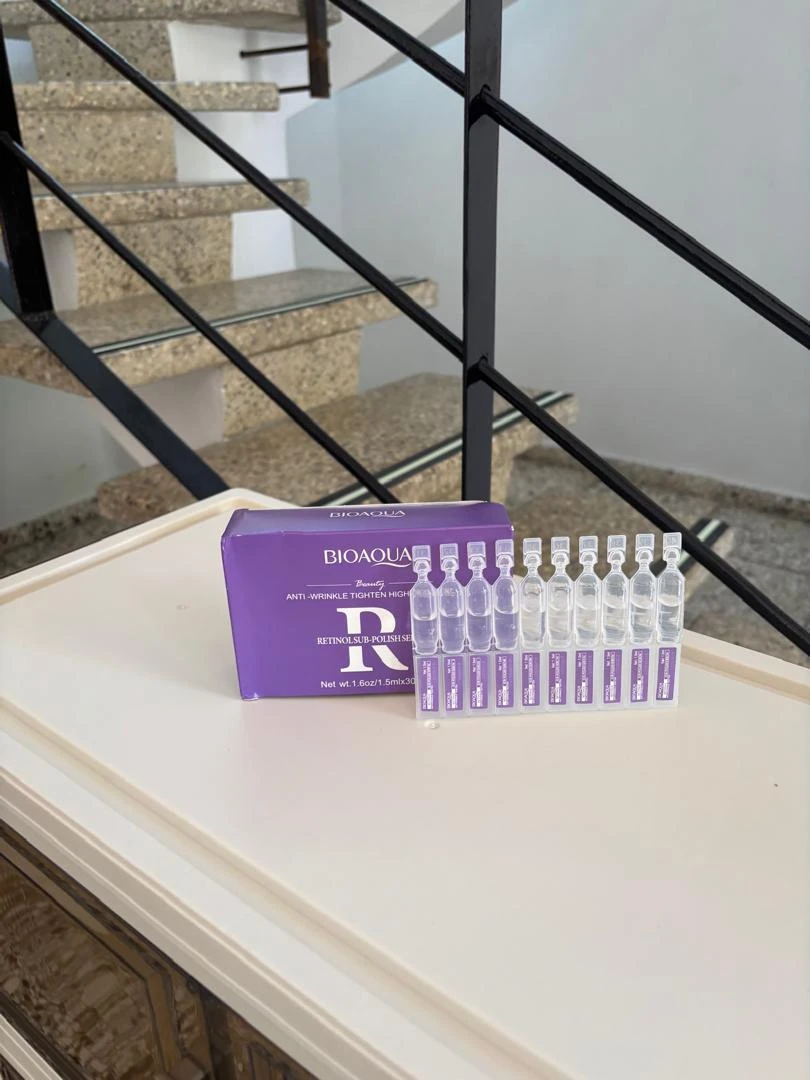 Ampolletas de Retinol's foto | AM Nude & Glow |  BizneCubano